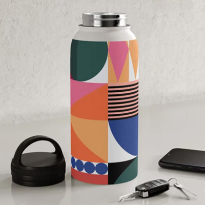 Geo festival water bottle