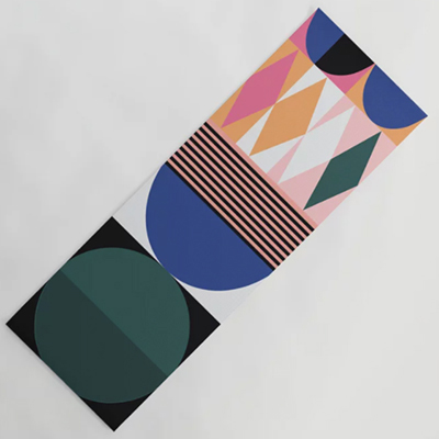 Geometric Festival Yoga Mat